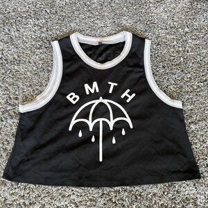 BMTH - That's the spirit album Womens Merch Tank Top Jersey steel city 04 Crop